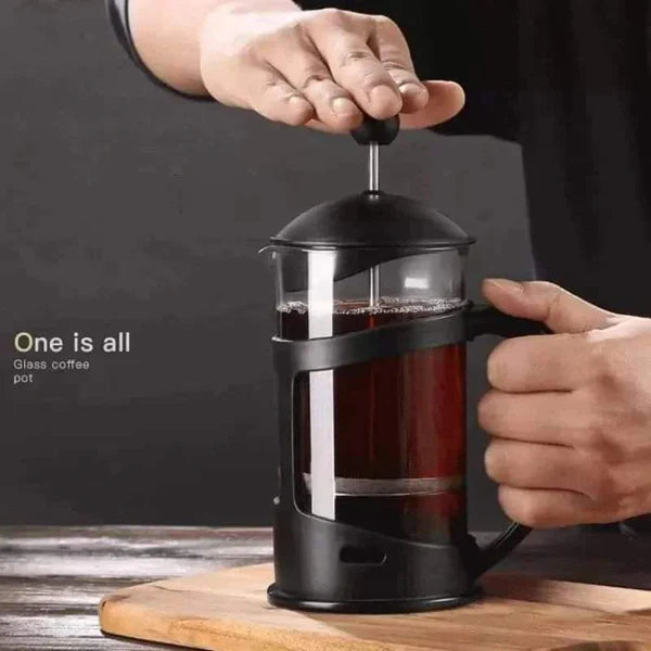1000ml French Coffee Press Stainless Steel Plunger Pot for Ground Coffee