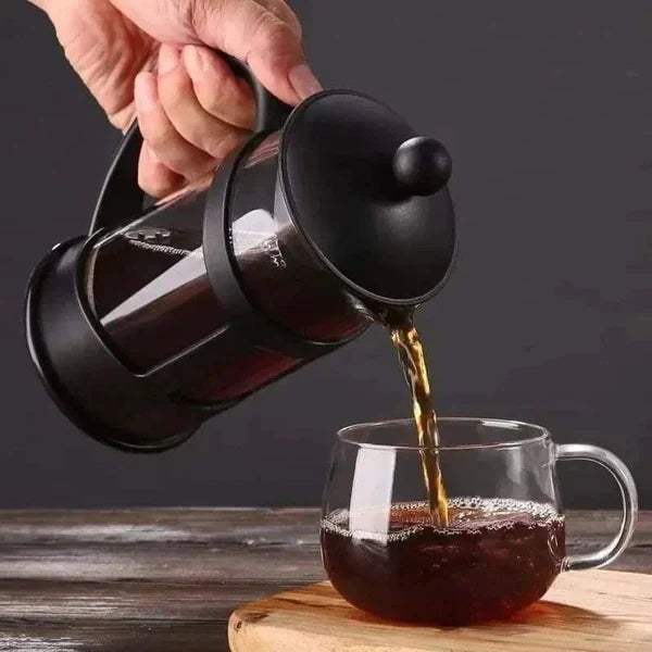 1000ml French Coffee Press Stainless Steel Plunger Pot for Ground Coffee