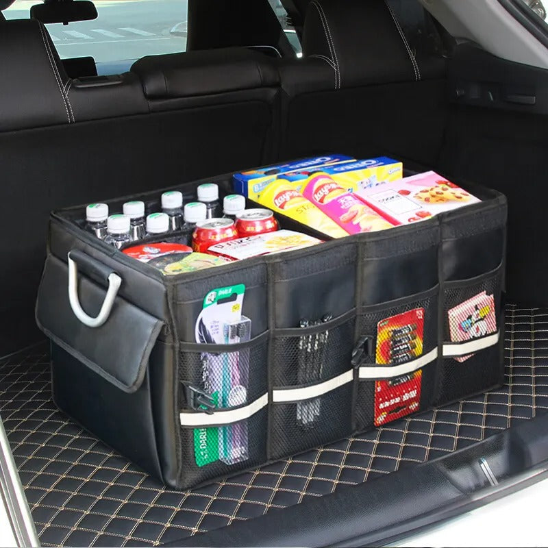 Premium Foldable Car Trunk Boot Organizer Large Multi-Compartment Storage Bin for Groceries, Tools, Baby Gear & Travel Waterproof, Durable SUV Boot Organizer | Buy in Kenya