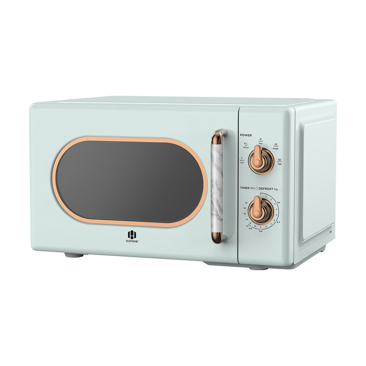 Hanmac 20L Manual Solo Microwave – 700W, 5 Power Settings, Compact &  Reliable