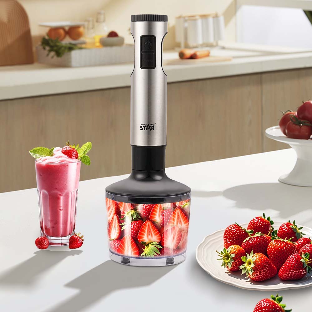 Winning Star 4-in-1 Electric Hand Mixer & Blender 220V | Egg Whisk Kitchen Hand Blender