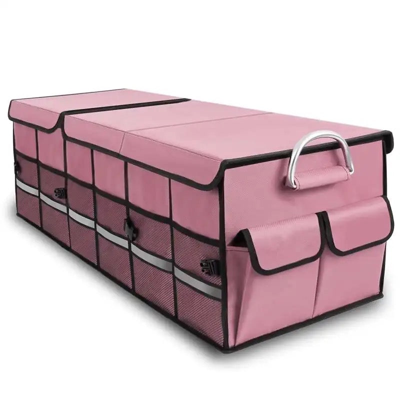 Premium Foldable Car Trunk Boot Organizer Large Multi-Compartment Storage Bin for Groceries, Tools, Baby Gear & Travel Waterproof, Durable SUV Boot Organizer | Buy in Kenya