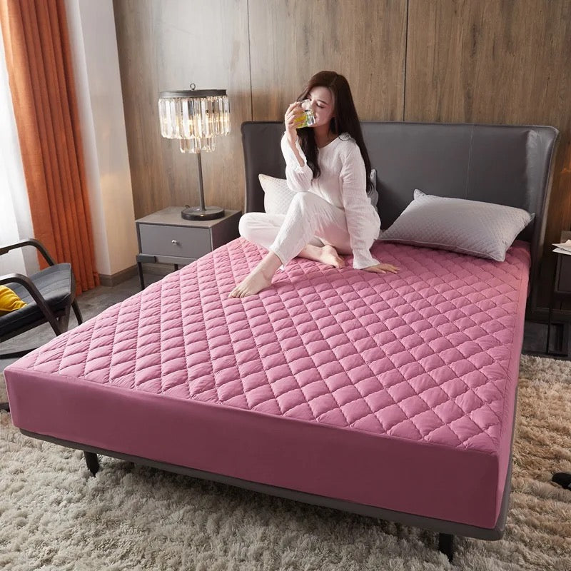 Waterproof Quilted Mattress Protector – Fitted Mattress Pad Cover Kenya