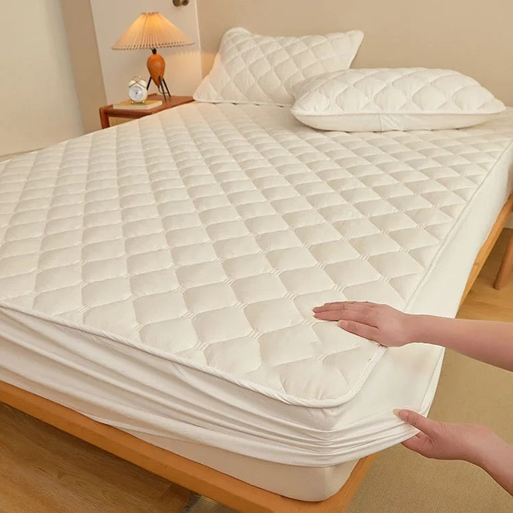 Waterproof Quilted Mattress Protector – Fitted Mattress Pad Cover Kenya