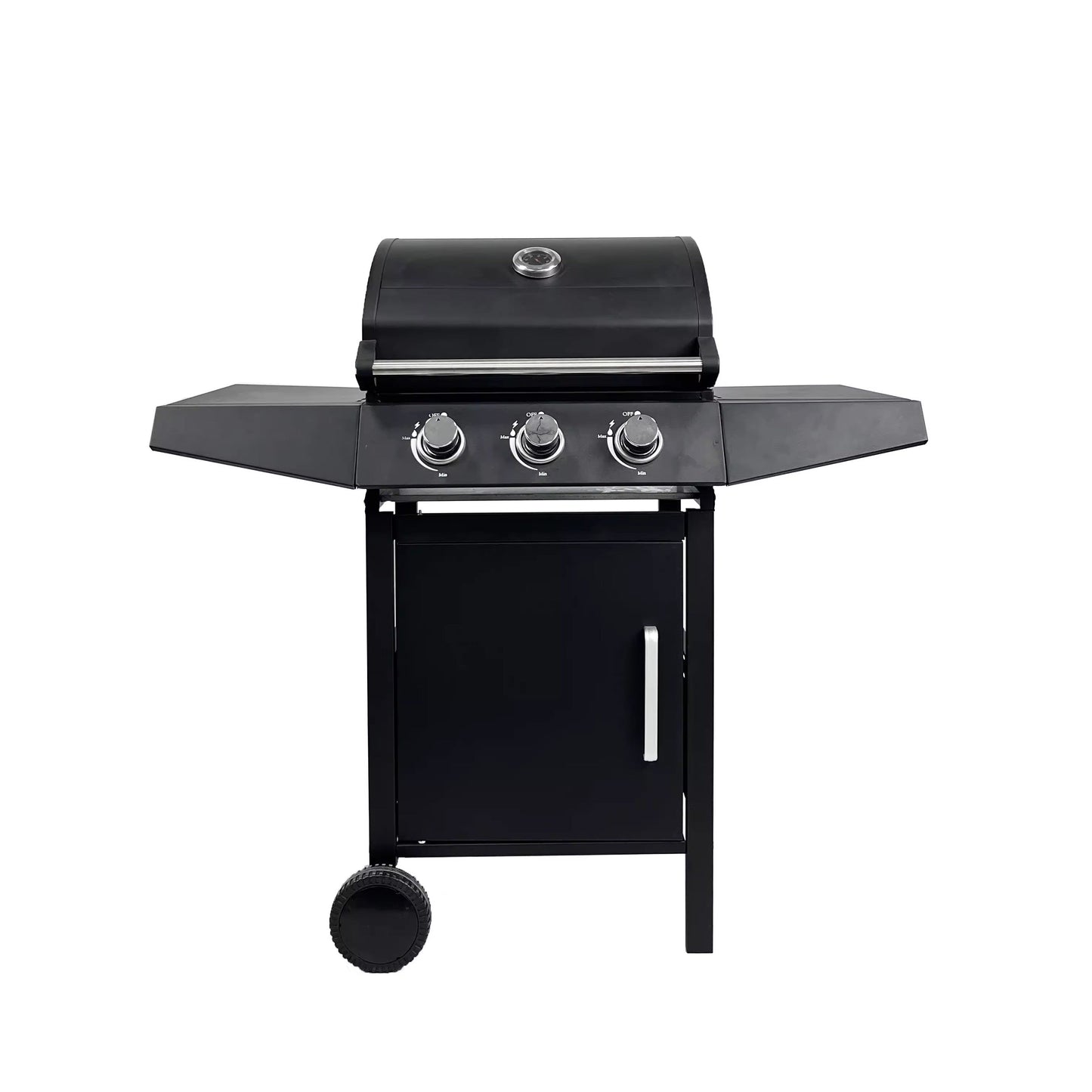 3-Burner Gas Grill with Warming Rack Portable Outdoor BBQ Grill for Patio, Backyard & Balcony Cooking in Kenya