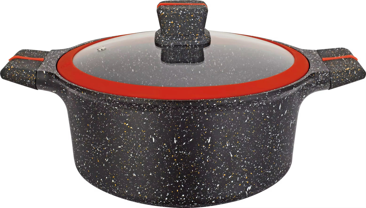 10Pcs UccLife Granite Cookware Set With Induction Base