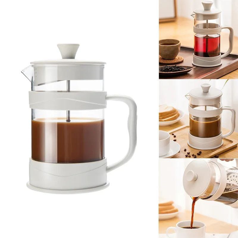 1000ml French Coffee Press Stainless Steel Plunger Pot for Ground Coffee
