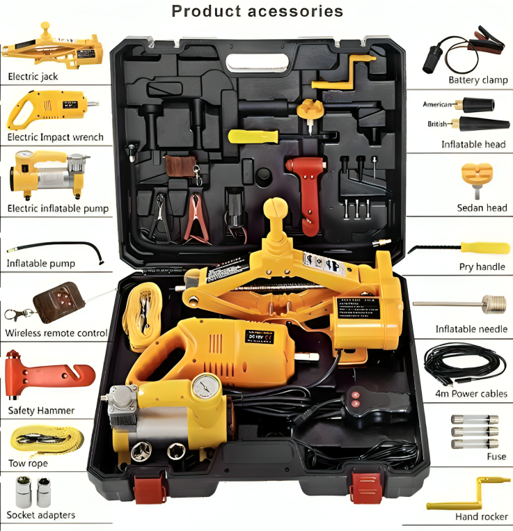 Heavy-duty Electric Car Jack