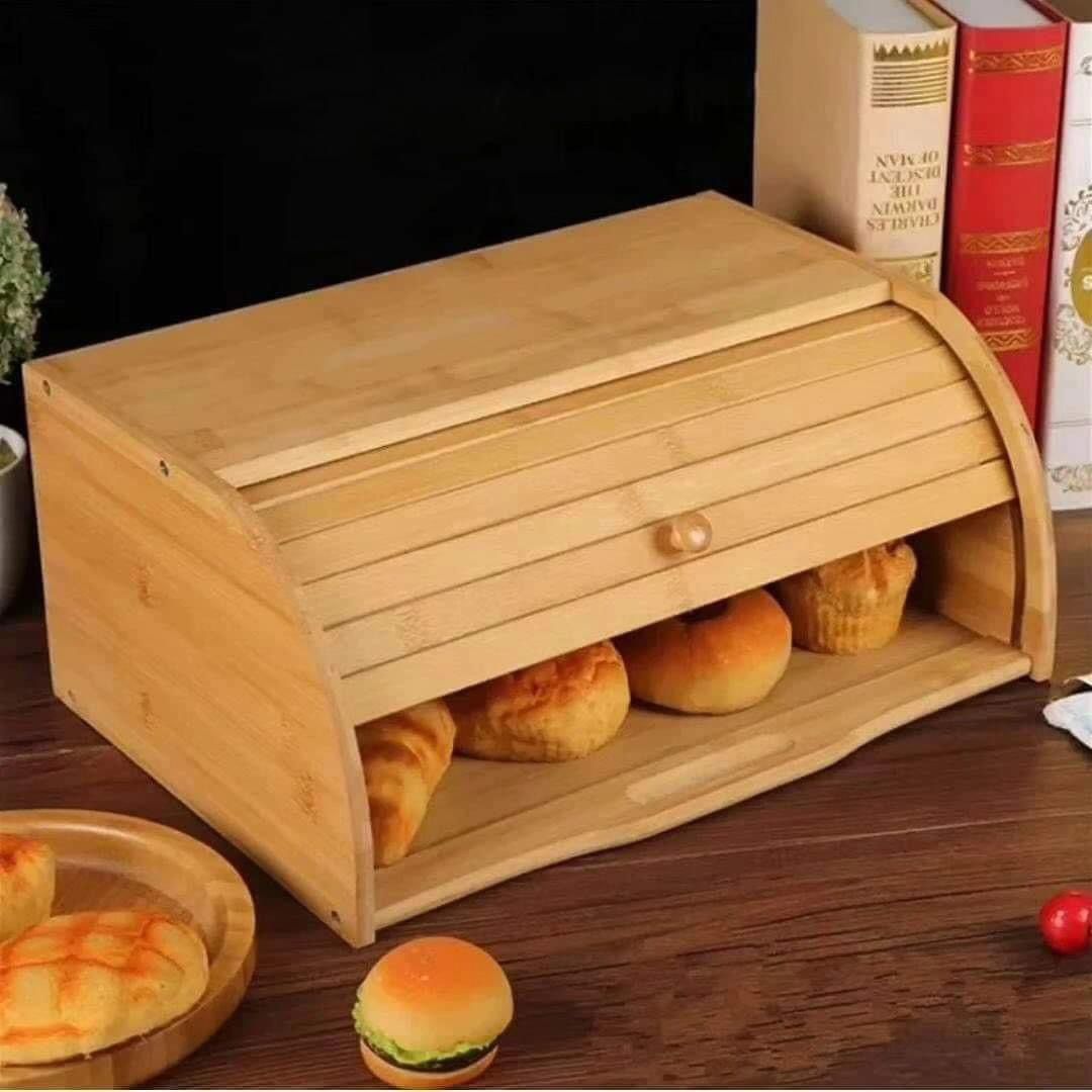 Bamboo Bread Bin – Natural Ventilated Design