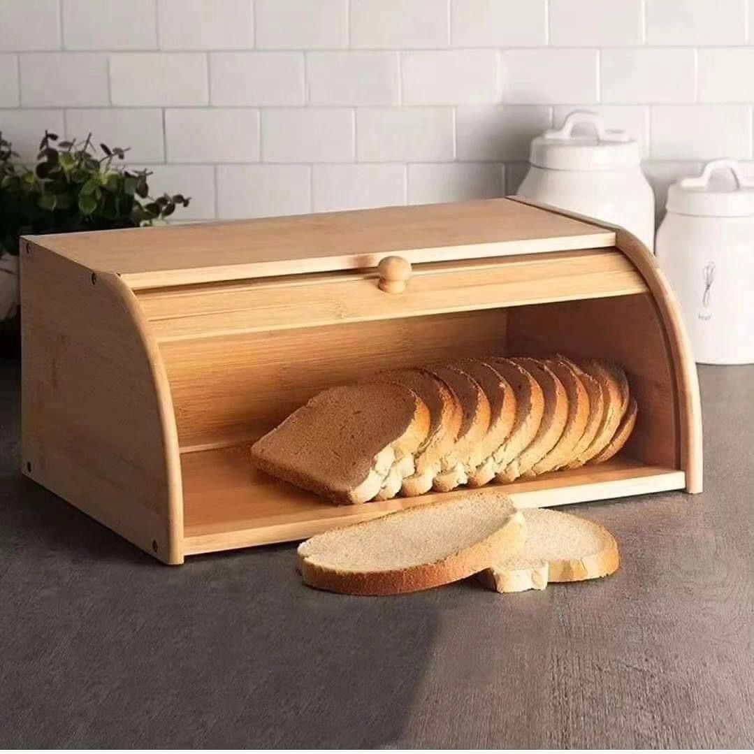 Bamboo Bread Bin – Natural Ventilated Design