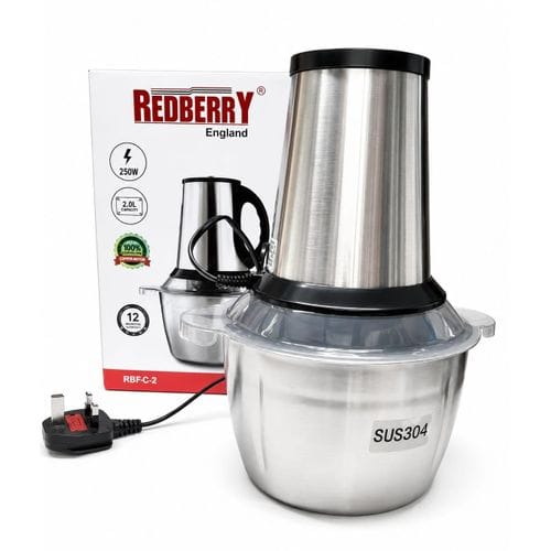 Red berry food processor 2l