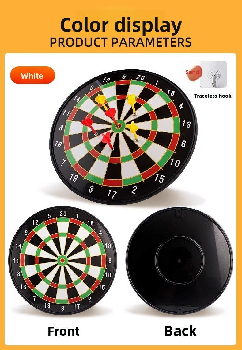 12-inch dartboard set - 9 powerful magnetic darts