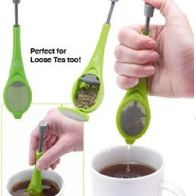 Plastic Spoon Tea &amp; Coffee Infuser Strainer