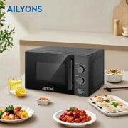 AILYONS LMO-2004K 20L Electric Home Microwave Oven-MICRO WAVE OVEN- 1100W-Black(1YR WRTY)