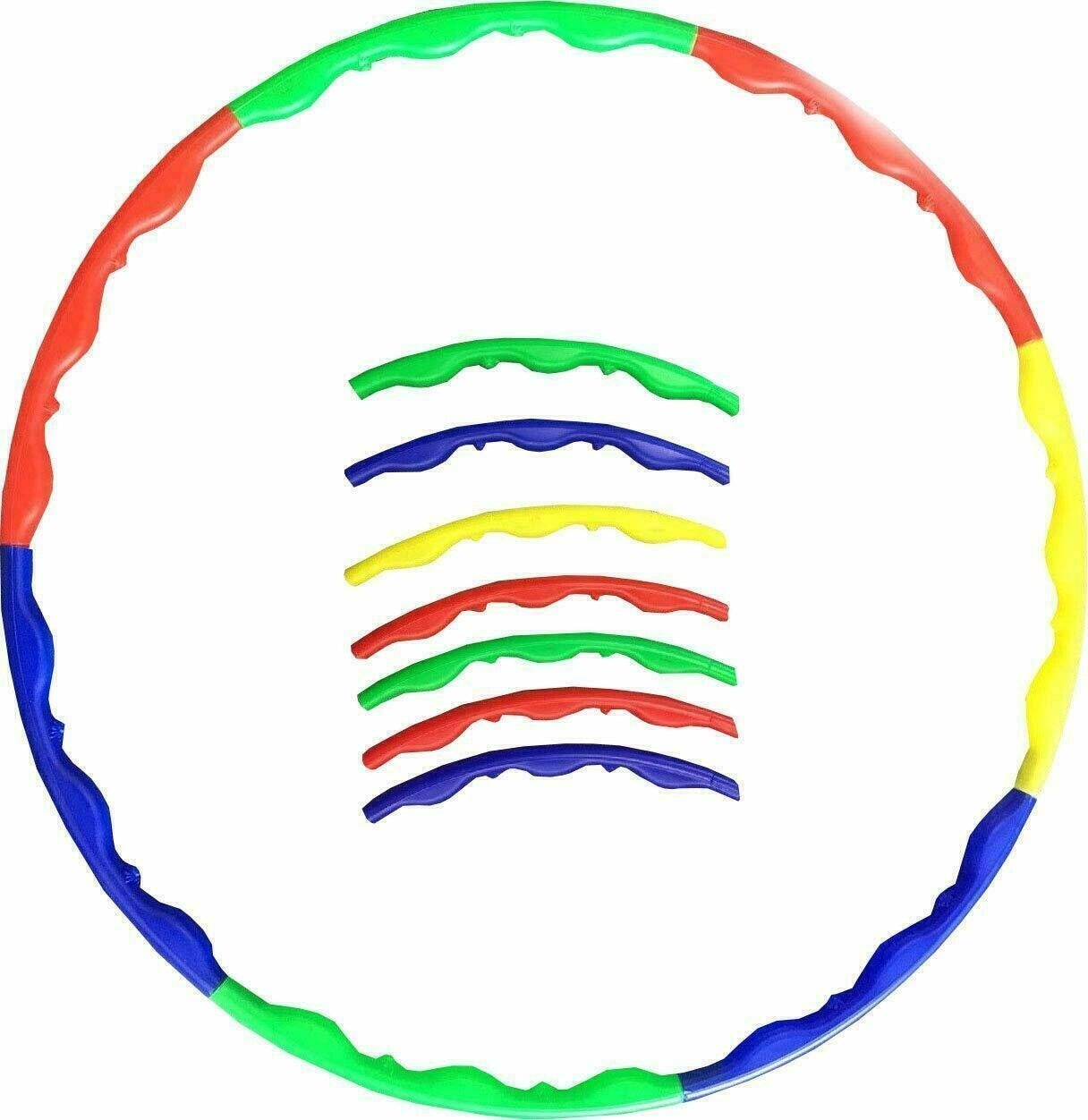 Adjustable Colourful Hula Hoop For Fitness &amp; Gymnastic