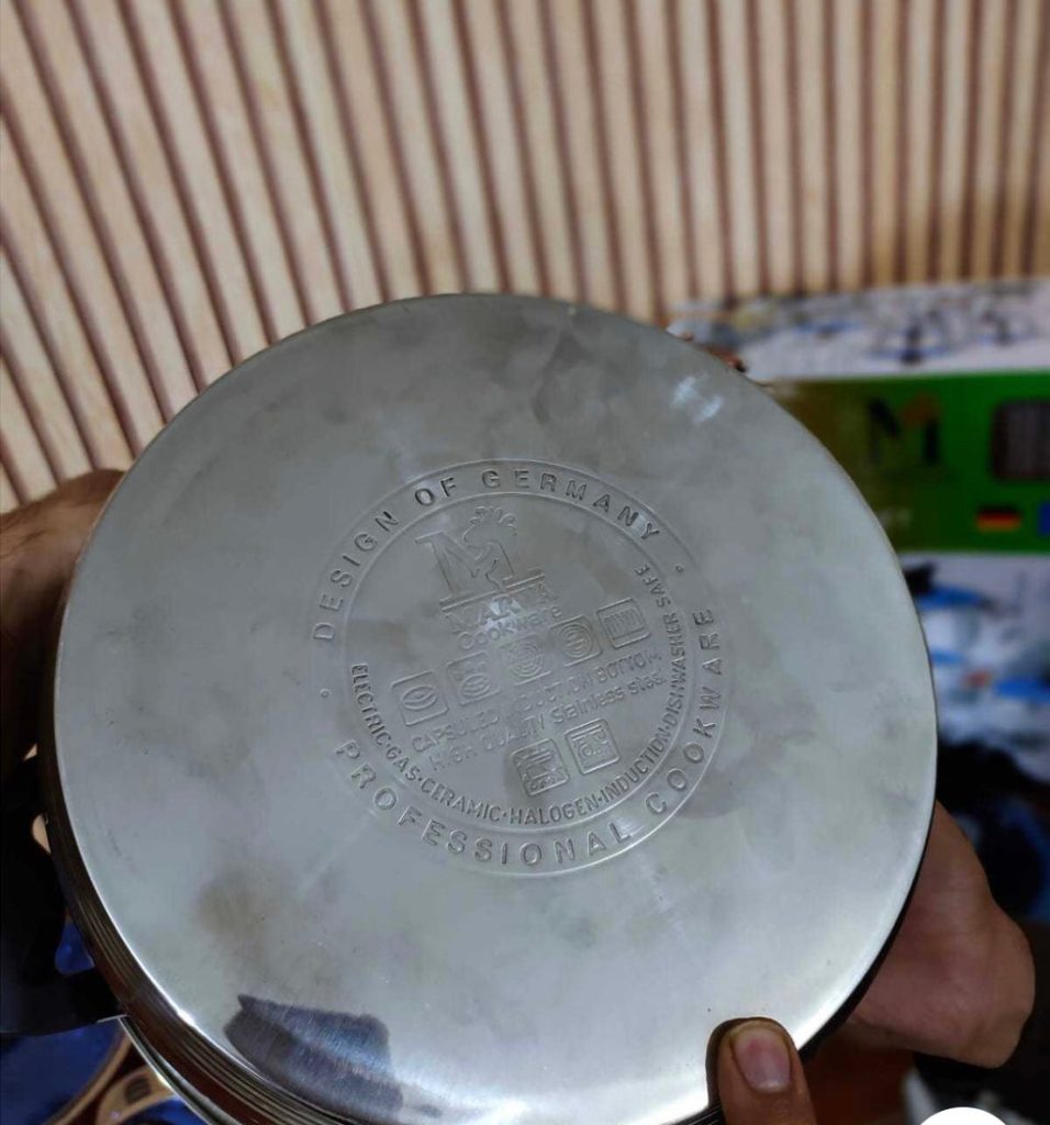 MARWA 30-Piece Stainless Steel Cookware Set.