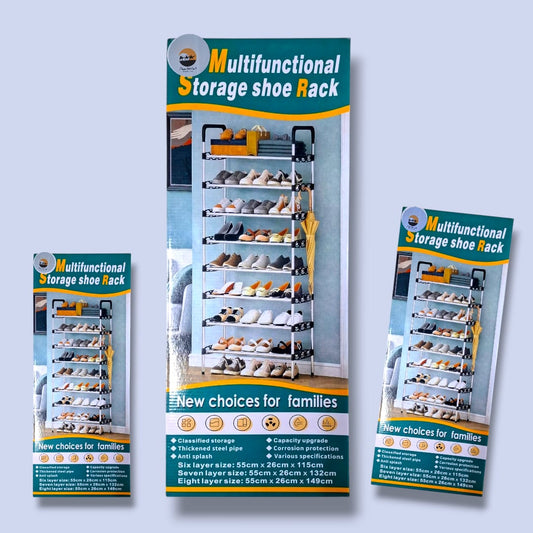 Singlerow zipper Shoe cabinet