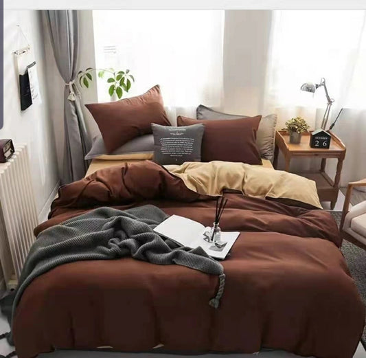*2 SIDED 100% COTTON DUVET COVERS.*