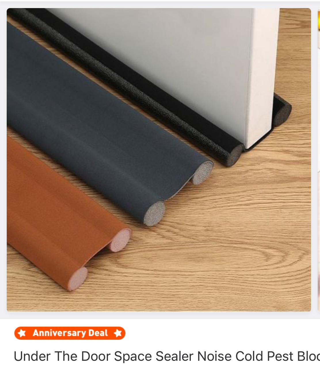 Bottom Door sealer strip