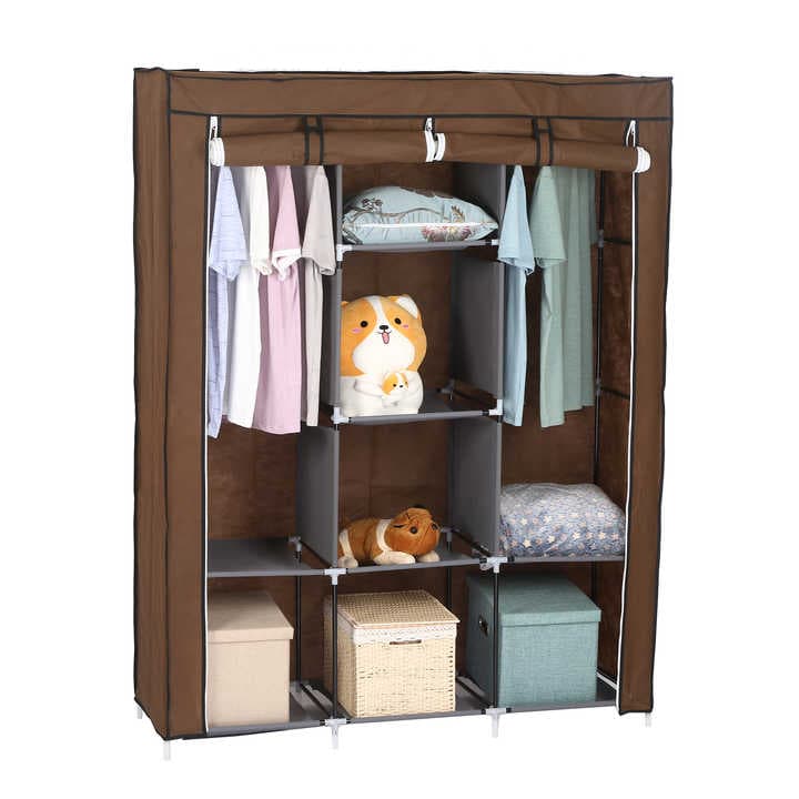 *Three column Wooden wardrobe*