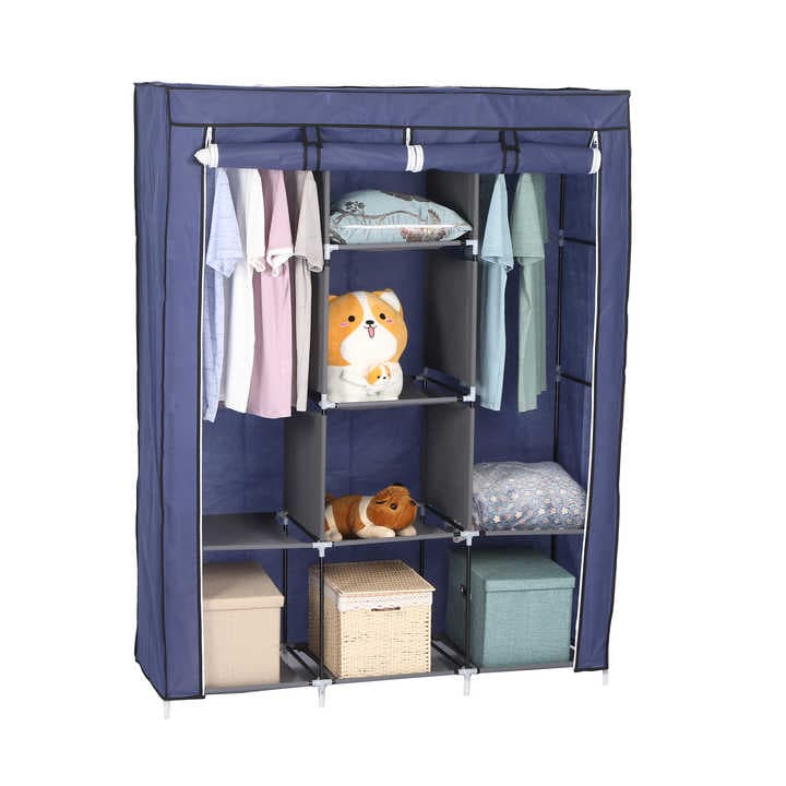 *Three column Wooden wardrobe*