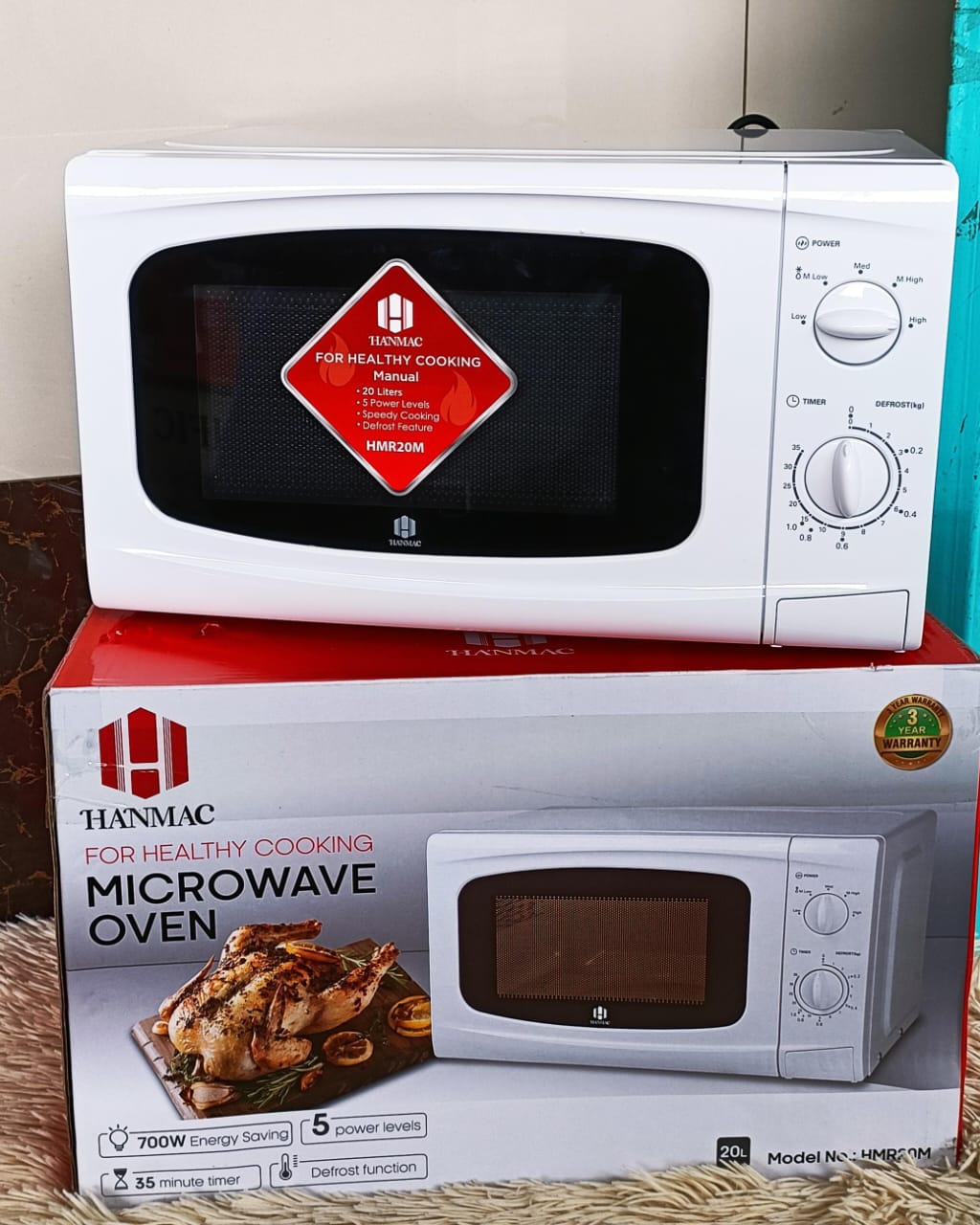 HanmacDigital plus grill microwave
