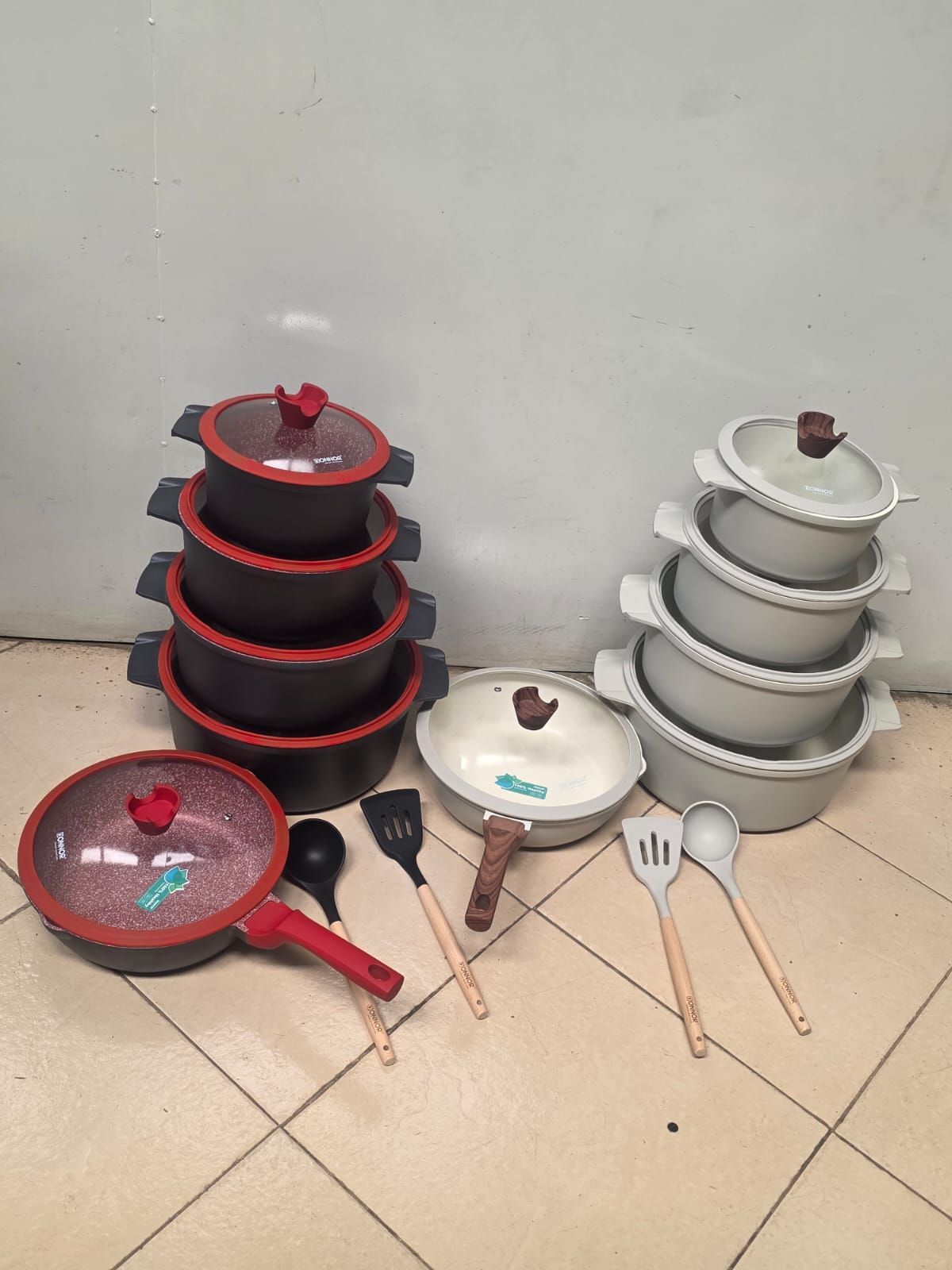 15pcs  DONNOR RELLY non-stick set