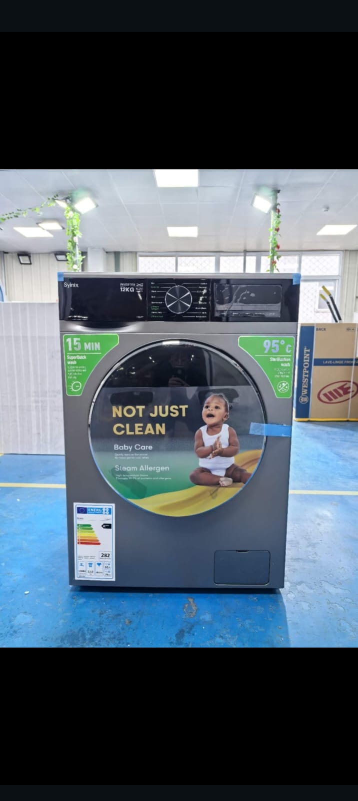 ✅SYNIX Front load washing machine