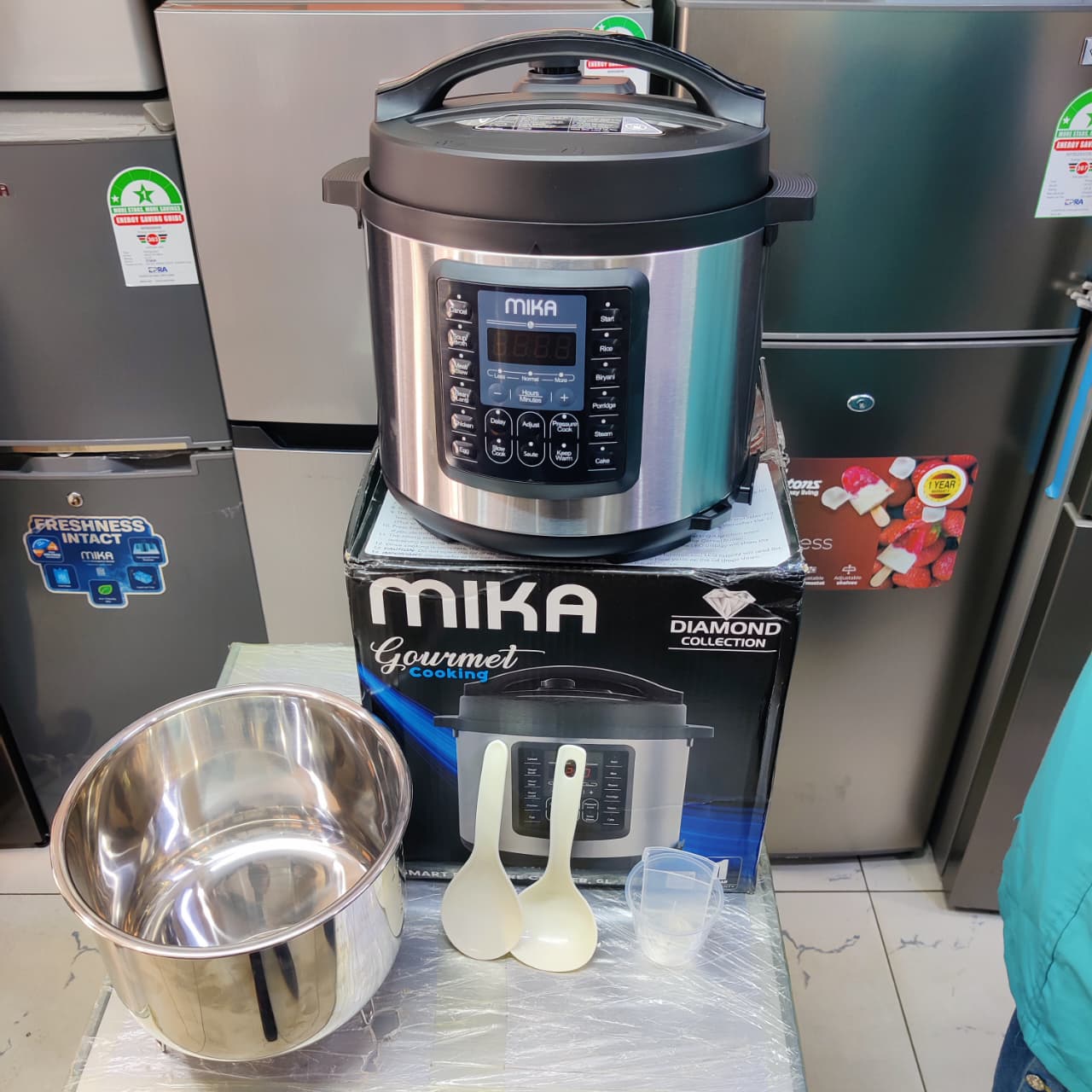 *Mika 6Litres Electric Pressure Cooker*🔥