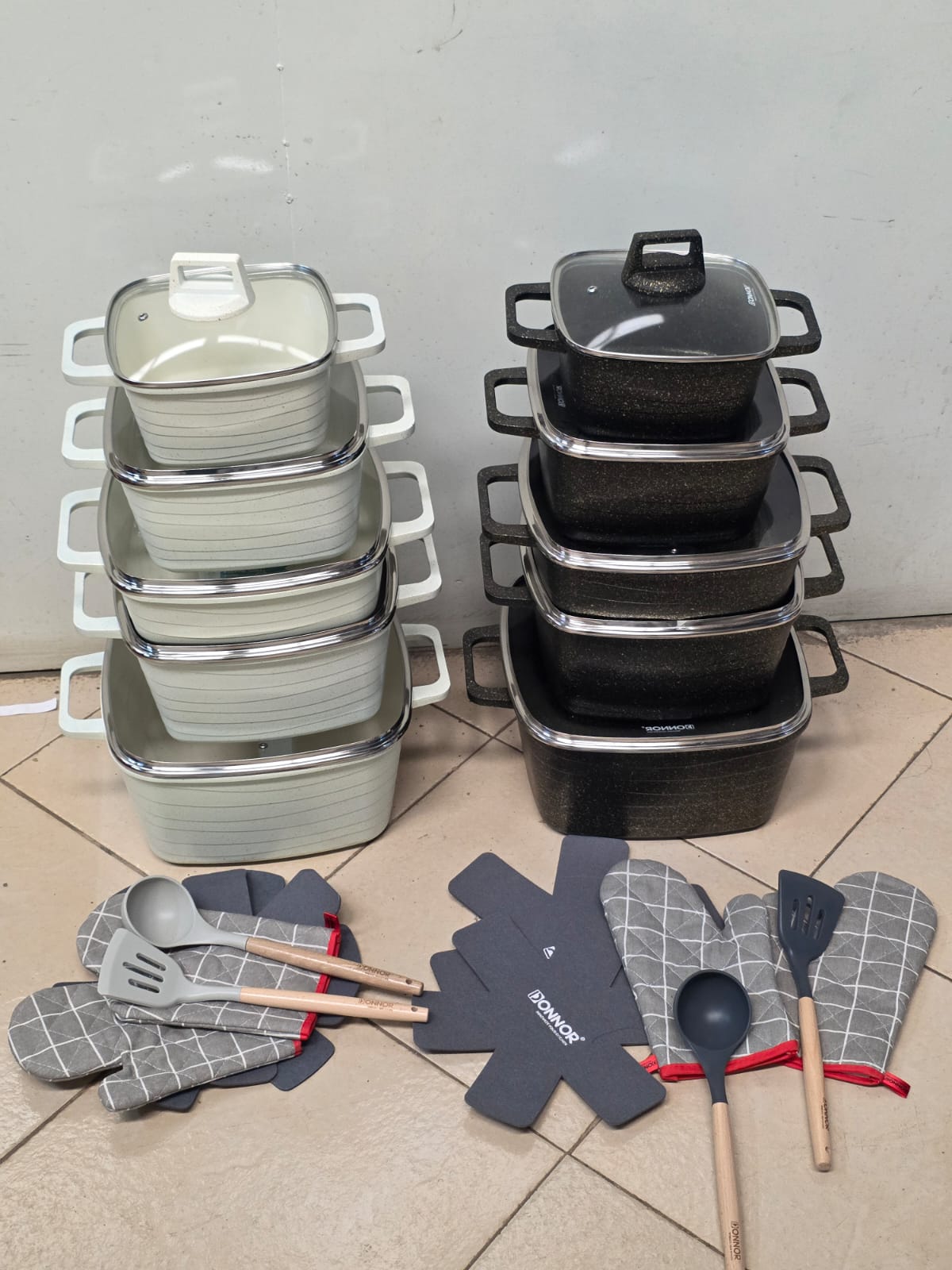 16 pcs SWELL nonstick set DONNOR
