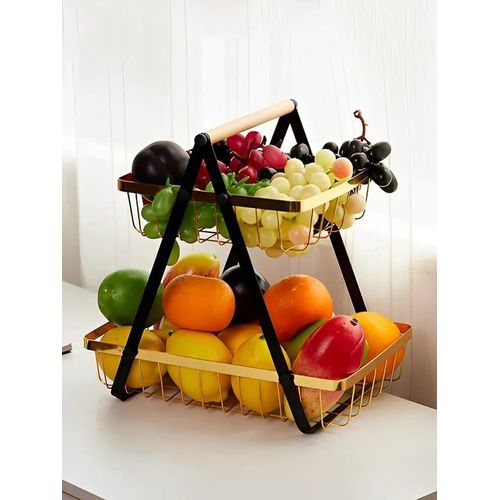 Two tier fruit rack