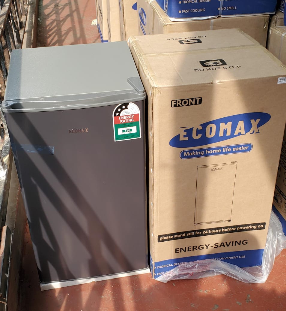 Ecomax 90 litres dark silver single door refrigerator