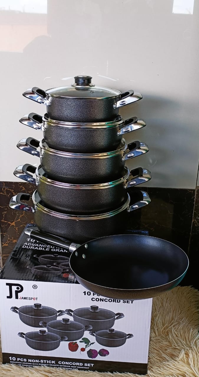 *JP nonstick cookware set  11 pcs