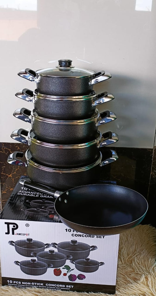 *JP nonstick cookware set  11 pcs
