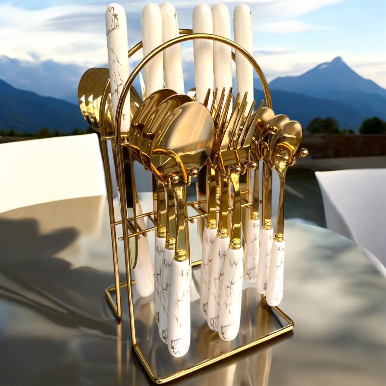 *24pcs cutlery set