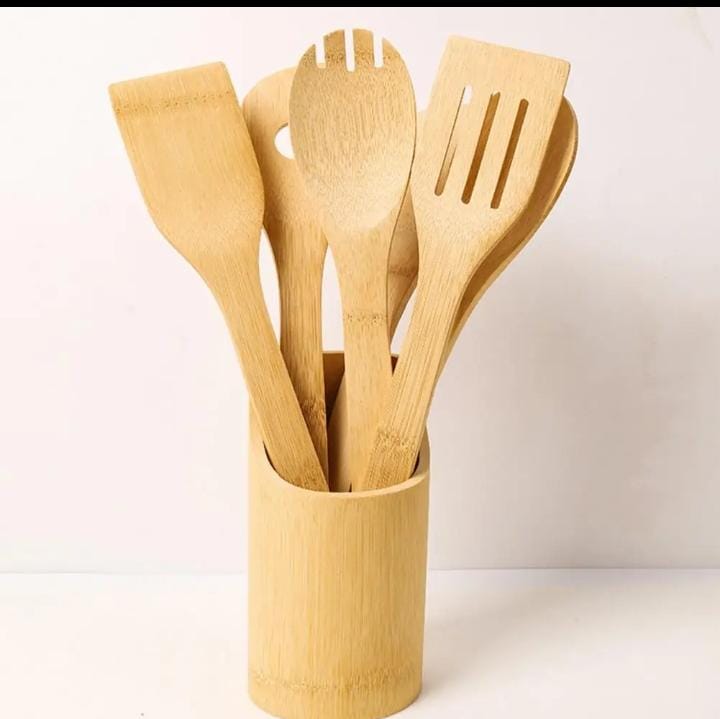 5pc bamboo mwiko set