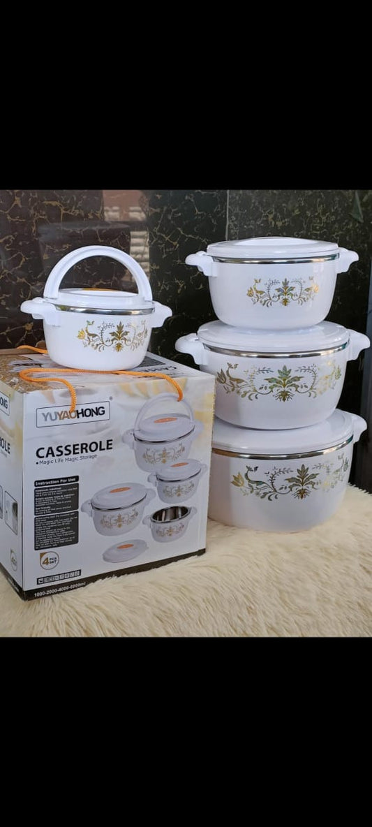 *Casserole 4pcs