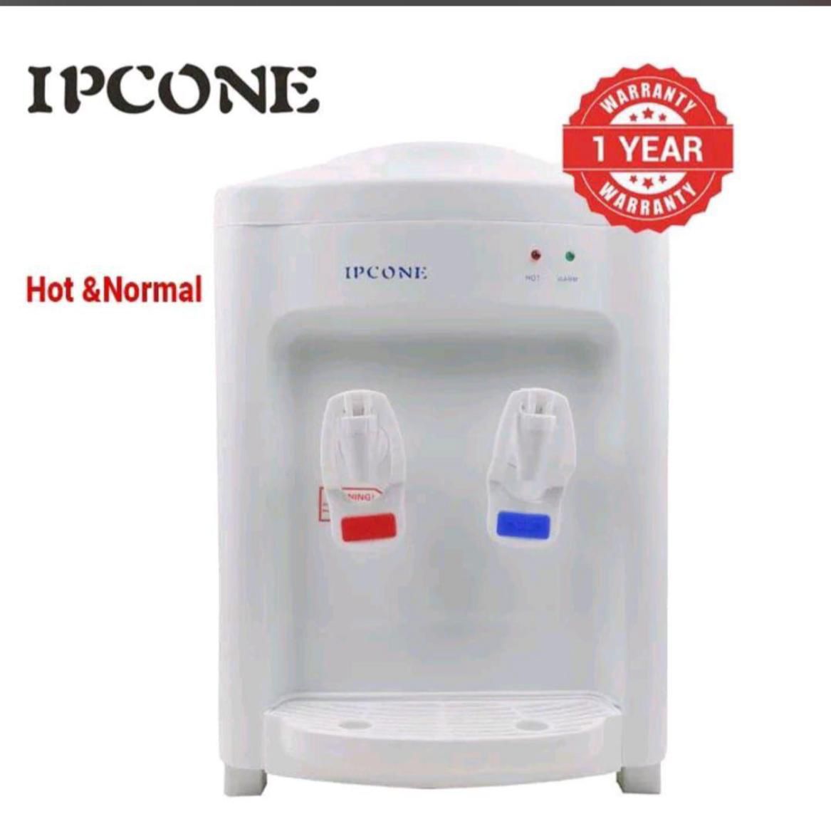 Ipcone table top water dispenser hot and normal