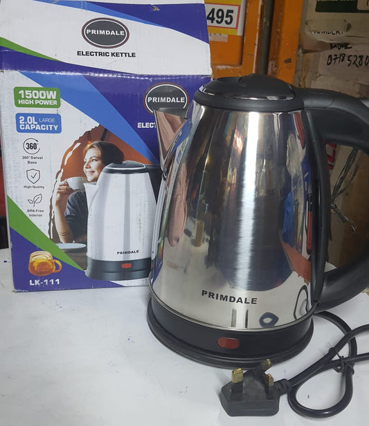 Primadel stainless kettle
