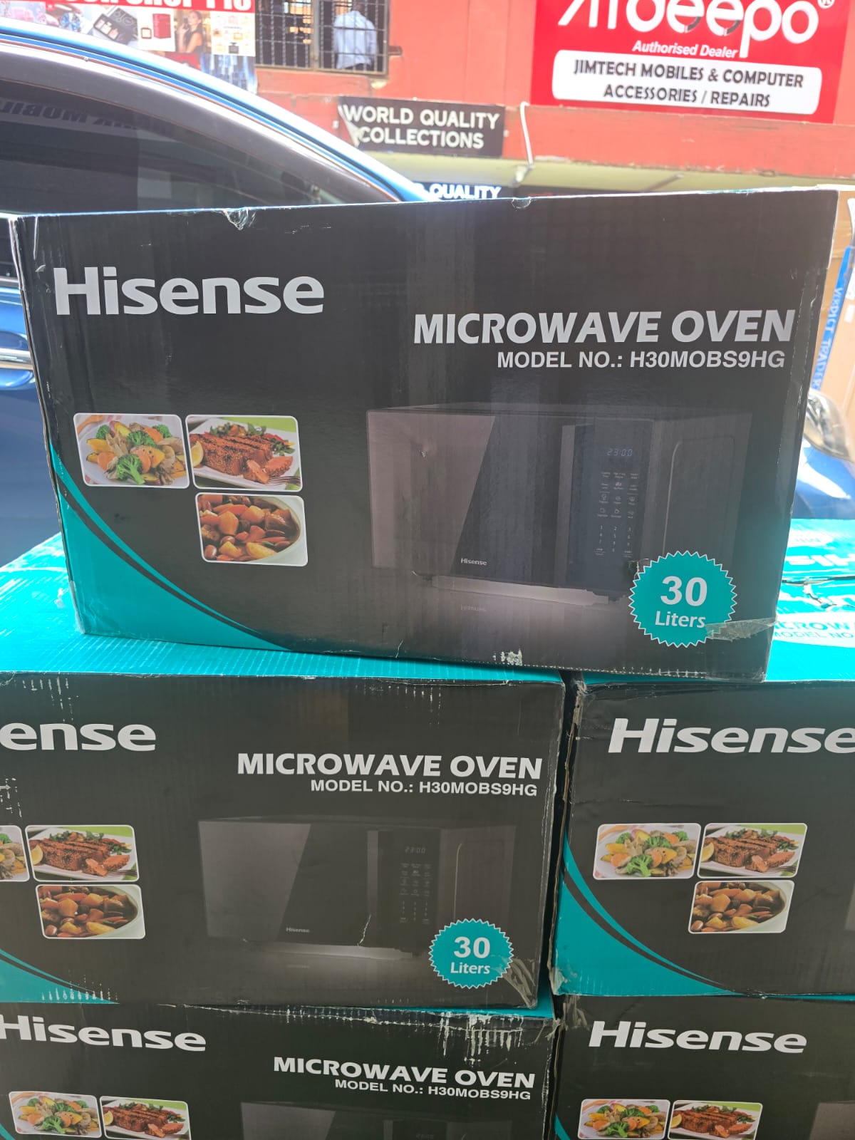 30 litres hisense microwave with Grill