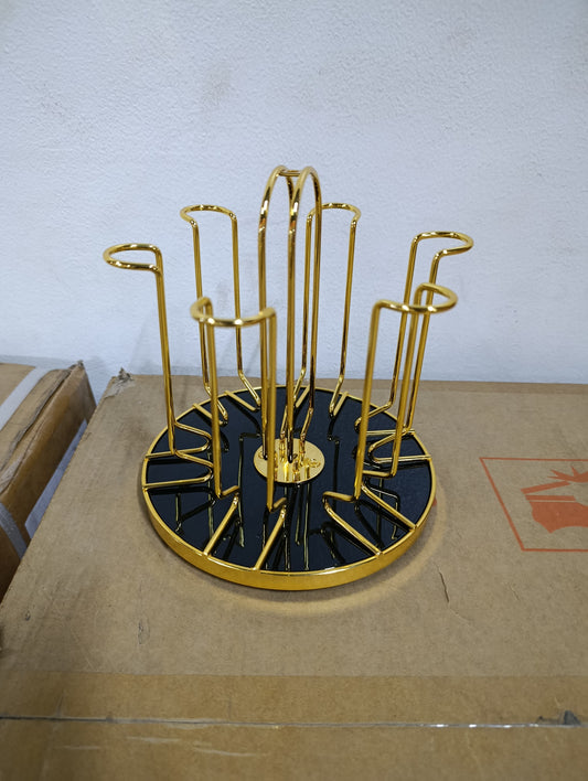 Rotatable Glass Holder Rack