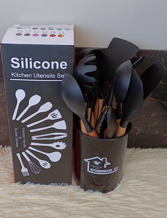 Silicone spoons 12pcs