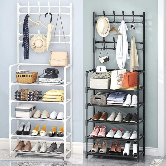 Shoe hat rack