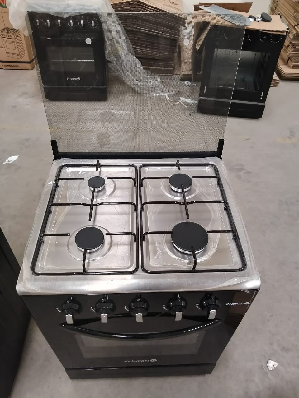 🔥60*60 Volsmart full gas JET  standing  cooker