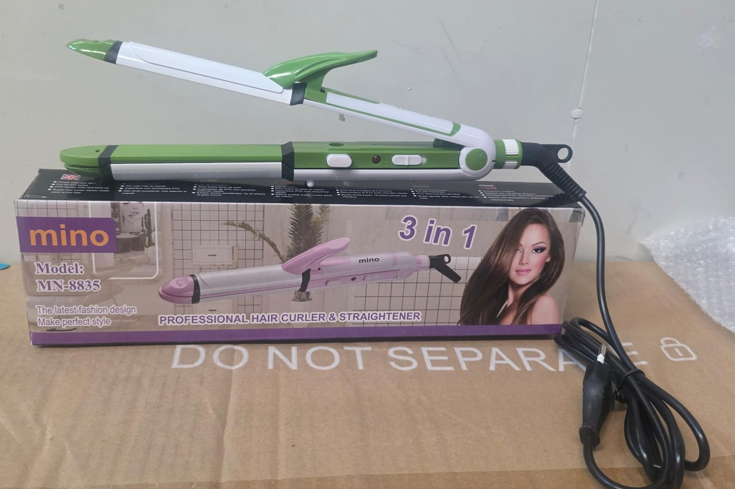 3 in 1 hair straightener