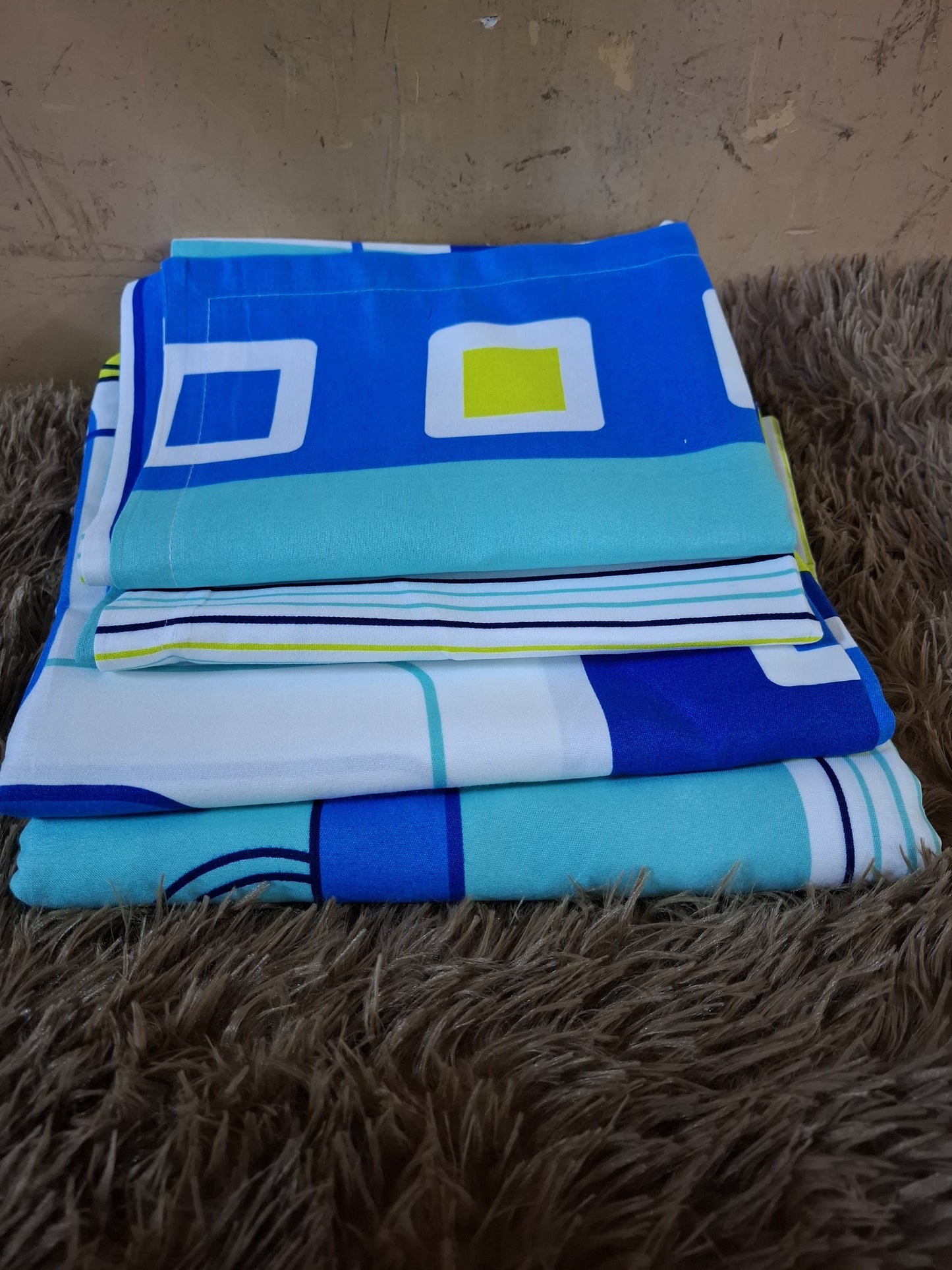 Cotton colourful bedsheet  4pc