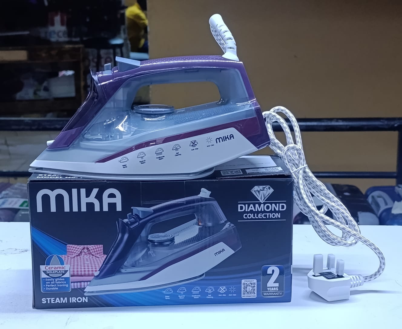 MIKA STEAM IRON 🔥