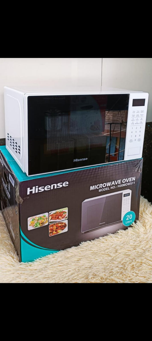 Hisense 20Litres Digital Microwave (White)*