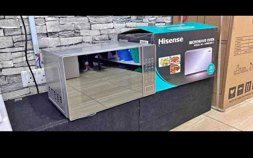*Hisense 20Litres Digital Microwave (Silver)