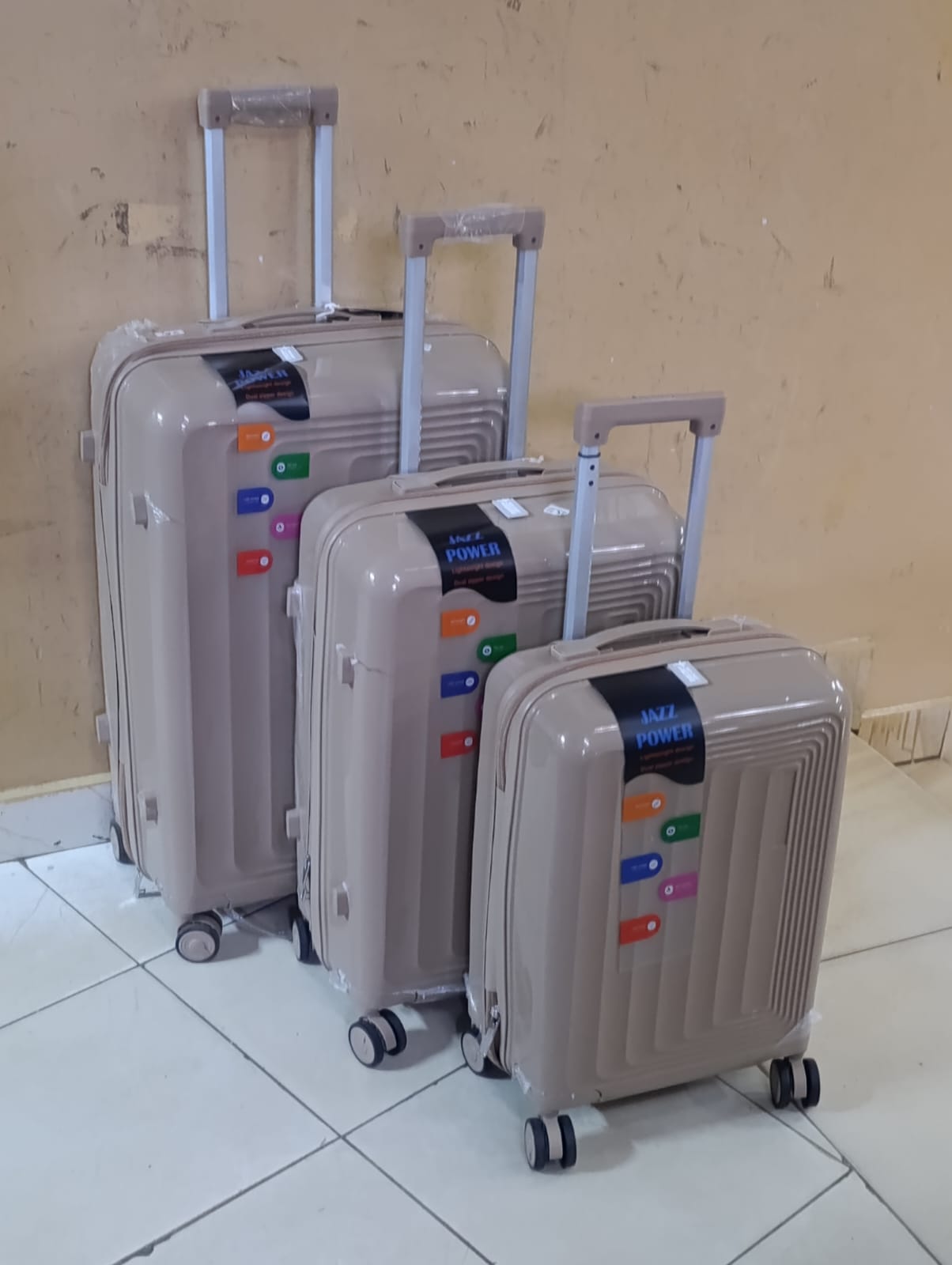 *3 in 1 Unbreakable PP Suitcase*